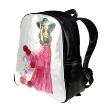 Load image into Gallery viewer, Pink Dress Backpack Multi-Pockets Backpack (Model 1636)
