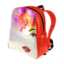 Load image into Gallery viewer, Face Multi-Pockets Backpack (Model 1636)