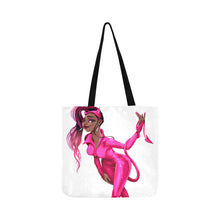 Load image into Gallery viewer, Pink Girl Reusable Shopping Bag Model 1660 (Two sides)