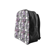 Load image into Gallery viewer, Goth Purple School Backpack (Model 1601)(Small)