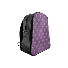 Load image into Gallery viewer, Gothic Purple School Backpack (Model 1601)(Small)