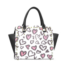 Load image into Gallery viewer, Leopard Rivet Shoulder Handbag (Model 1645)