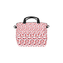 Load image into Gallery viewer, Hearts 2 Tote Bag with Shoulder Strap (Model 1724)