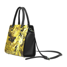 Load image into Gallery viewer, Golden Rivet Shoulder Handbag (Model 1645)