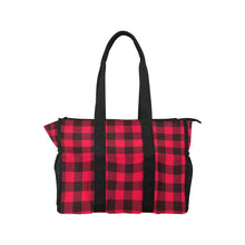 Load image into Gallery viewer, Plaid Nurse Tote Bag (Model 1725)