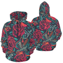 Load image into Gallery viewer, Inky All Over Print Hoodie for Unisex  (USA Size) (Model H13)