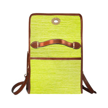 Load image into Gallery viewer, Abstract Waterproof Canvas Bag-Brown (All Over Print) (Model 1641)