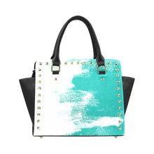 Load image into Gallery viewer, Paint Splash Rivet Shoulder Handbag (Model 1645)