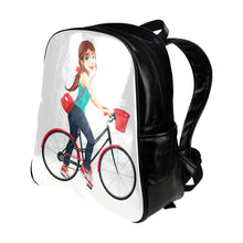Load image into Gallery viewer, Bike 2 Multi-Pockets Backpack (Model 1636)