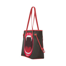 Load image into Gallery viewer, VampireMouth Clover Canvas Tote Bag (Model 1661)