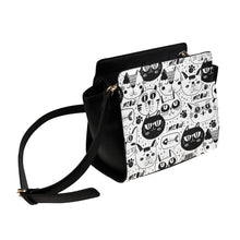 Load image into Gallery viewer, Cat Faces Bag Satchel Bag (Model 1635)