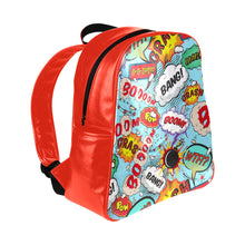 Load image into Gallery viewer, Comic Backpack Multi-Pockets Backpack (Model 1636)