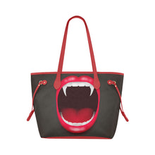 Load image into Gallery viewer, VampireMouth Clover Canvas Tote Bag (Model 1661)