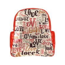 Load image into Gallery viewer, Love Multi-Pockets Backpack (Model 1636)