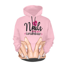 Load image into Gallery viewer, I Do Nails All Over Print Hoodie for Unisex (USA Size) (Model H13)