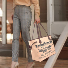 Load image into Gallery viewer, EmotionalBagagge Clover Canvas Tote Bag (Model 1661)