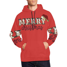 Load image into Gallery viewer, Merry Christmas 2 All Over Print Hoodie for Unisex (USA Size) (Model H13)