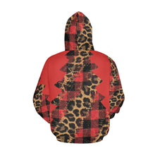 Load image into Gallery viewer, Christmas tree 3 All Over Print Hoodie for Unisex (USA Size) (Model H13)