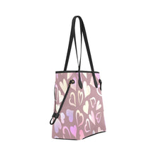 Load image into Gallery viewer, Hearts Clover Canvas Tote Bag (Model 1661)
