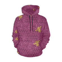 Load image into Gallery viewer, BZZZ x2 All Over Print Hoodie for Unisex (USA Size) (Model H13)