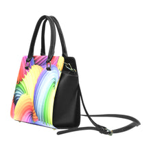 Load image into Gallery viewer, Rainbow Rivet Shoulder Handbag (Model 1645)