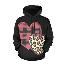 Load image into Gallery viewer, Two Hearts 2 All Over Print Hoodie for  unisex  (USA Size) (Model H13)