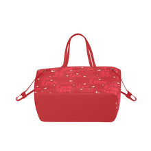 Load image into Gallery viewer, Love Clover Canvas Tote Bag (Model 1661)