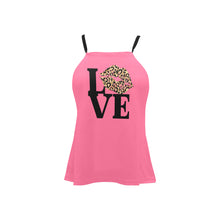 Load image into Gallery viewer, Love-cheetah Loose Fit Halter Neck Top (Model T68)