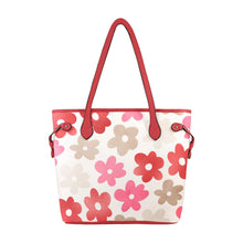 Load image into Gallery viewer, Ready For Love Clover Canvas Tote Bag (Model 1661)