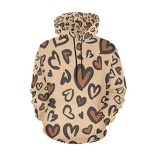 Load image into Gallery viewer, Leopard All Over Print Hoodie for unisex (USA Size) (Model H13)