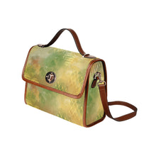 Load image into Gallery viewer, In Green Waterproof Canvas Bag-Brown (All Over Print) (Model 1641)