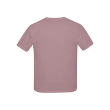 Load image into Gallery viewer, Tired ( kids ) Kids' Mesh Cloth T-Shirt with Solid Color Neck (Model T40)