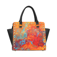 Load image into Gallery viewer, Believe Rivet Shoulder Handbag (Model 1645)
