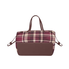 Load image into Gallery viewer, So Plaid Clover Canvas Tote Bag (Model 1661)