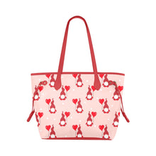 Load image into Gallery viewer, Love gnomes Clover Canvas Tote Bag (Model 1661)