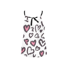 Load image into Gallery viewer, Heart Leopard Loose Fit Halter Neck Top (Model T68)