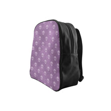 Load image into Gallery viewer, Gothic Purple School Backpack (Model 1601)(Small)
