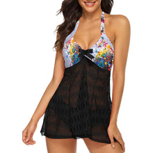 Load image into Gallery viewer, Splatter Women's Swim Dress (Model S12)
