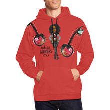 Load image into Gallery viewer, melanin goddess All Over Print Hoodie for Unisex (USA Size) (Model H13)