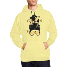 Load image into Gallery viewer, Bee All Over Print Hoodie for Unisex (USA Size) (Model H13)