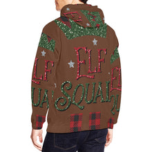 Load image into Gallery viewer, Elf squad All Over Print Hoodie for Unisex (USA Size) (Model H13)