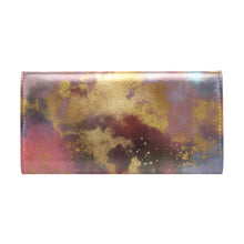 Load image into Gallery viewer, Watercolor Splash Art 2 Women's Flap Wallet (Model 1707)