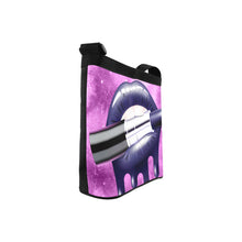 Load image into Gallery viewer, purple lip version Crossbody Bags (Model 1613)