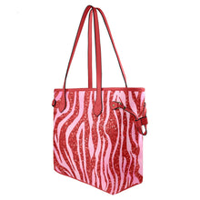 Load image into Gallery viewer, Wild Red Clover Canvas Tote Bag (Model 1661)