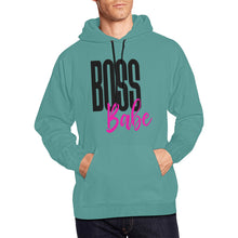 Load image into Gallery viewer, BossBabe All Over Print Hoodie for Unisex (USA Size) (Model H13)