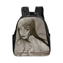 Load image into Gallery viewer, Mermaid Multi-Pockets Backpack (Model 1636)
