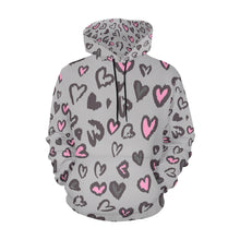Load image into Gallery viewer, Leopard All Over Print Hoodie for unisex (USA Size) (Model H13)
