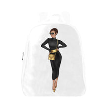 Load image into Gallery viewer, Style 1 School Backpack (Model 1601)(Small)