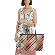 Load image into Gallery viewer, Winter beauty Chic Leather Tote Bag (Model 1709)
