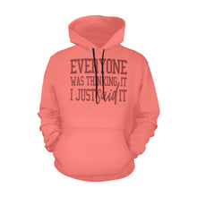 Load image into Gallery viewer, Everyone was thinking it 3 All Over Print Hoodie for Unisex (USA Size) (Model H13)